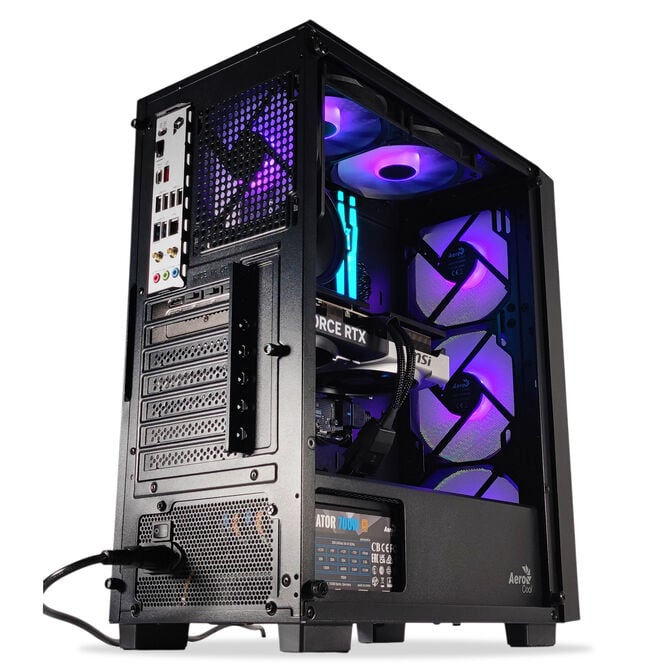 Computador AURA Gamer-PC TEAM 7 EDITION Ryzen 5 7500F 32GB DDR5 1TB RTX 5070 WiFi W11 image number 3