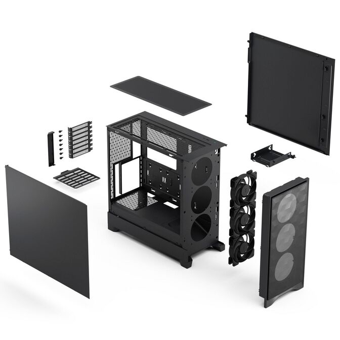 Caixa ATX Fractal Design Pop 2 Air Black Solid image number 5