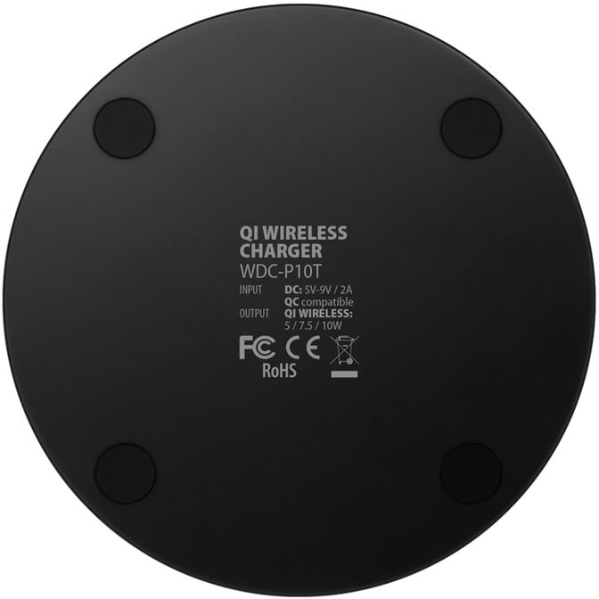 Carregador Wireless AXAGON WDC-P10T, Qi 5 / 7.5 / 10W, micro-USB image number 5