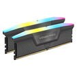 Corsair Kit 64GB (2 x 32GB) DDR5 6000MHz Vengeance RGB RS EXPO Cinza CL40 image number null