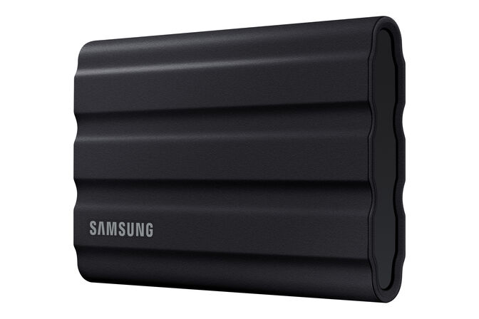 SSD Externo Samsung T7 Shield 4TB USB3.2 Gen2 Preto (1050/1000MB/s) image number 2