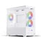 Caixa Micro-ATX Aerocool P300D Digi ARGB Vidro Temperado Branco