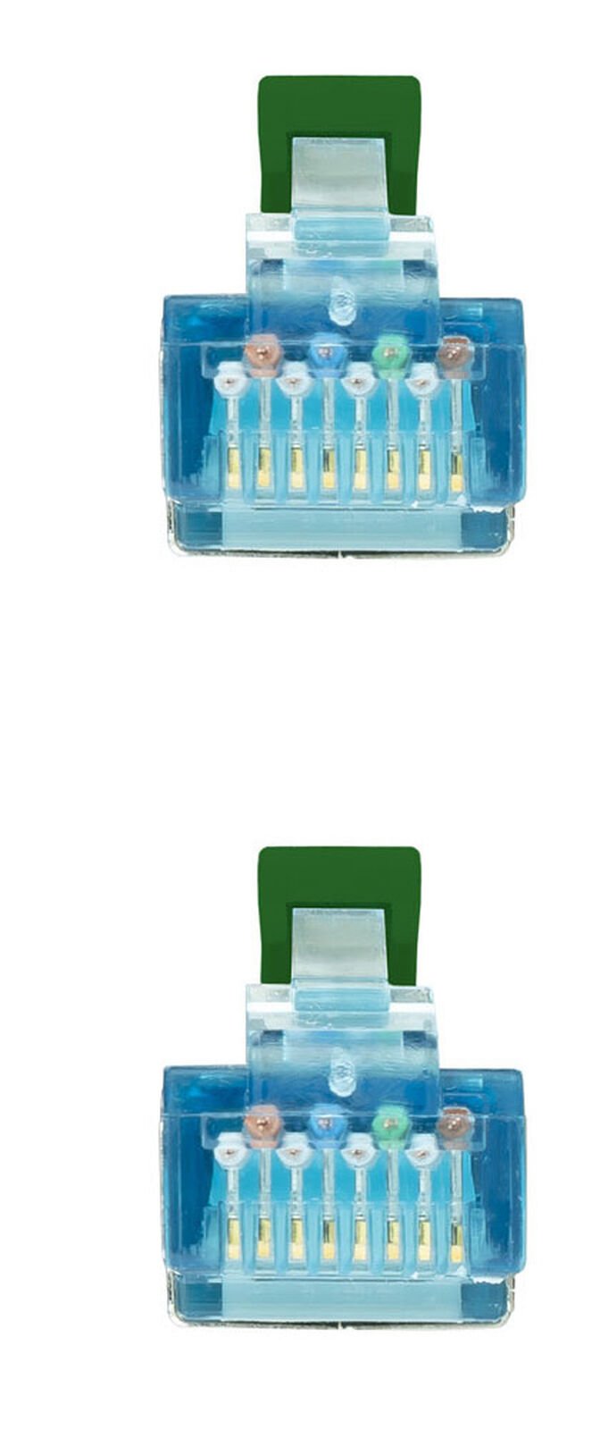 Cabo de Rede Nanocable RJ45 LSZH CAT.7 600MHZ SFTP AWG26 25 CM Verde image number 2