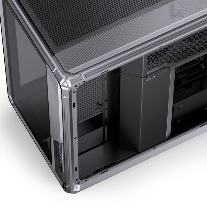 Caixa ATX Jonsbo X400 Vidro Temperado Curvo Cinzento image number 10