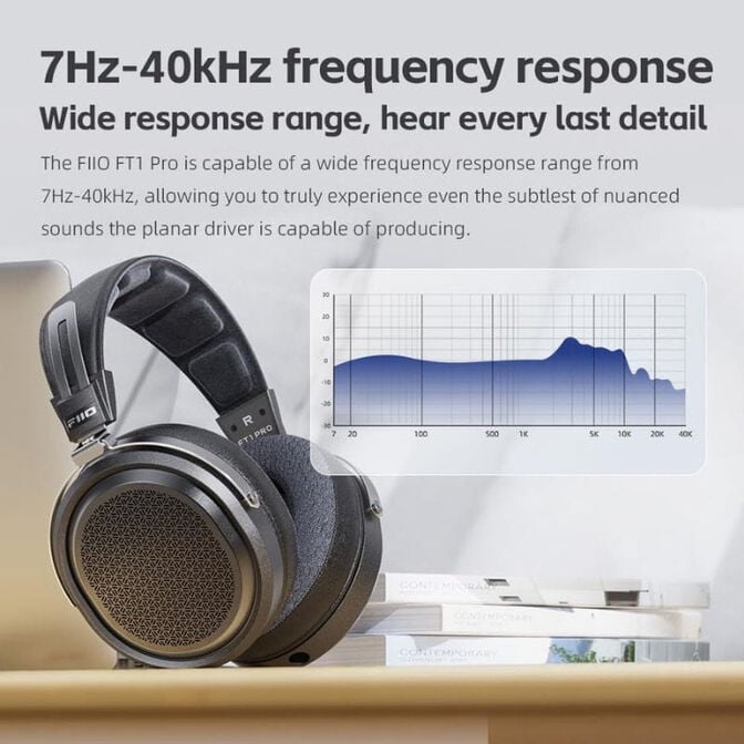 Headphones FiiO FT1 PRO Hi-Fi Pretos image number 4