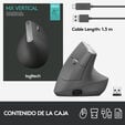 Rato Logitech MX Vertical 4000DPI Wireless Preto image number null