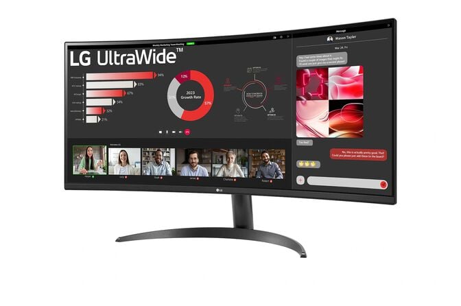 Monitor Curvo LG UltraWide 34" 34WR50QK VA UWQHD 100Hz 5ms sRGB99% image number 1