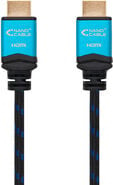 Cabo HDMI V2.0 4K@60Hz 18Gbps Nanocable A M/M 5 M Premium Preto image number null
