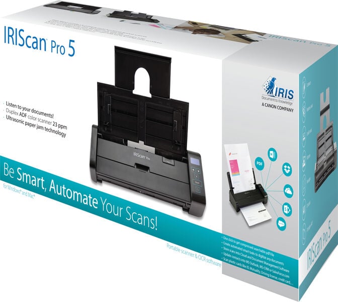 Scanner de Mesa IRIS IRISCan Pro 5 23PPM ADF20 image number 3