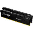 Kingston Kit 32GB (2 x 16GB) DDR5 6000MHz FURY Beast Preto CL30 image number null