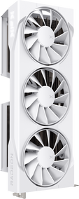 Gr&aacute;fica XFX Radeon RX 9070 XT Swift Gaming White Triple Fan 16GB GDDR6 image number null