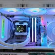 Water Cooler CPU AIO Thermalright Frozen Warframe ARGB Branco - 360mm image number null