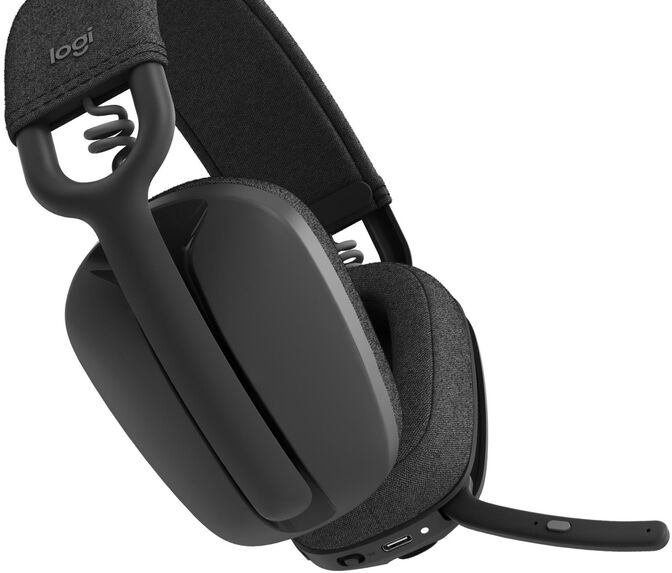 Headset Logitech ZONE Vibe 100 Bluetooth Preto image number 2