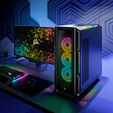 Caixa ATX Corsair 5000T iCUE RGB Preto Vidro Temperado image number null