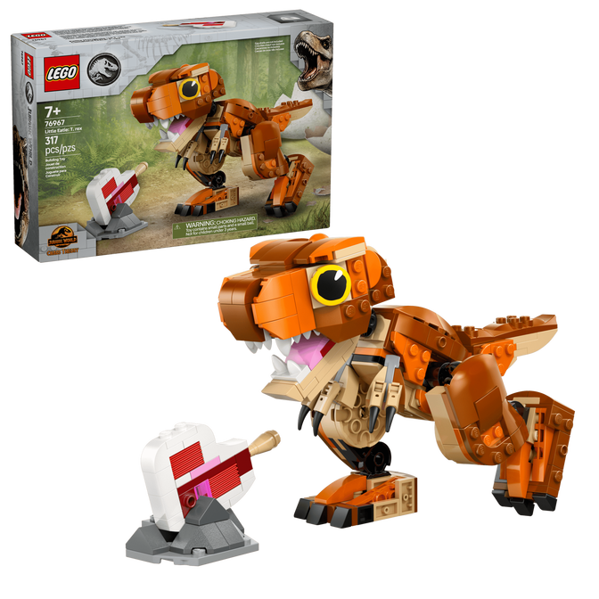 LEGO Jurassic World: Little Eatie - T. Rex, 317 Pe&ccedil;as (76967) image number 0