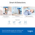C&acirc;mara de Seguran&ccedil;a TP-Link Tapo TC74 3K 5MP Pan/Tilt Wi-Fi image number null