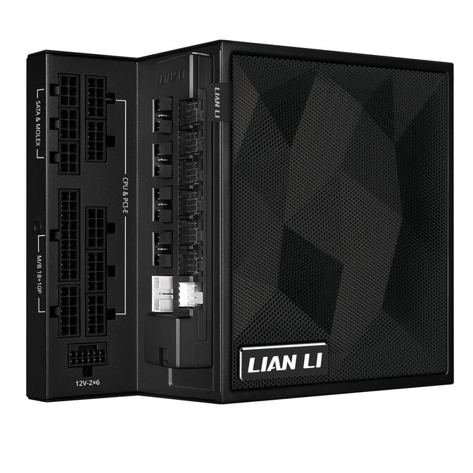 Fonte Modular Lian Li Edge Gold V2 1000W 80+ Gold Preto (C/Hub) image number 2