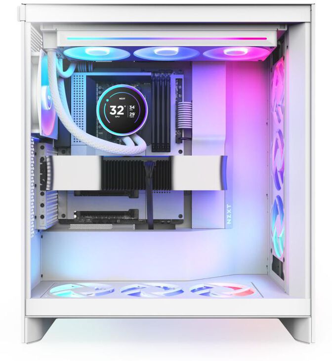 Water Cooler CPU NZXT Kraken Elite 360 (2025) RGB Branco image number 4