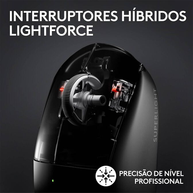 Rato Logitech G Series PRO X Superlight 2 Wireless 44000DPI Branco image number 3