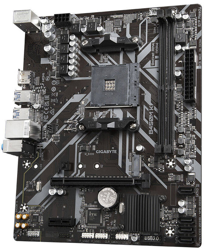 Motherboard Gigabyte B450M-K image number 3