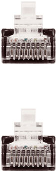 Cabo de Rede Nanocable RJ45 UTP CAT.5E AWG24 2 M Preto image number null