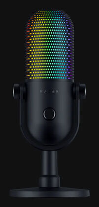 Microfone Razer Seiren V3 Chroma Preto