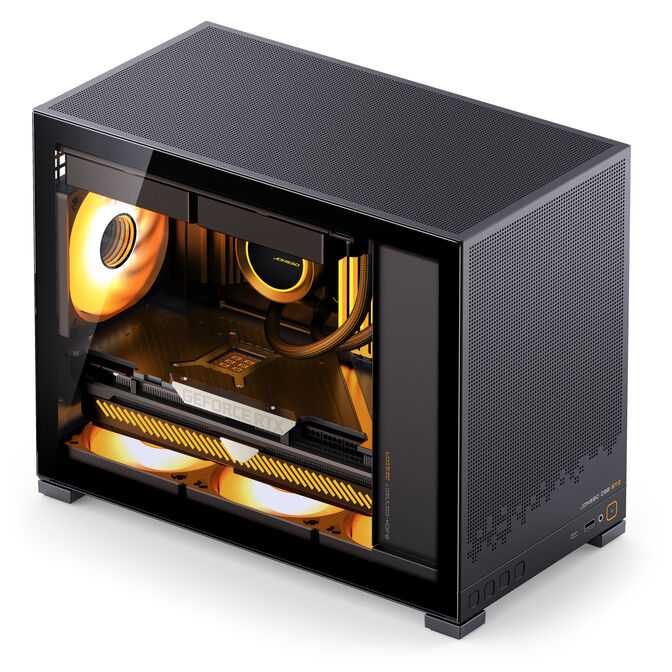 Caixa Micro-ATX Jonsbo D32 STD Vidro Temperado Preto image number 2