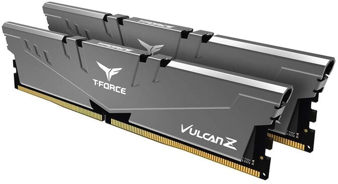 Team Group Kit 16GB (2 x 8GB) DDR4 3600MHz Vulcan Z Grey CL18 image number 1