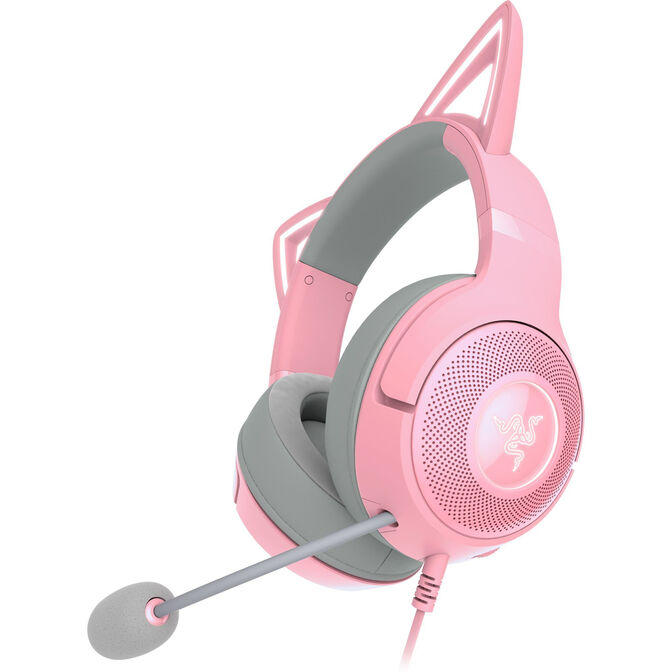 Headset Razer Kraken Kitty V2 Quartz Ed. image number 4