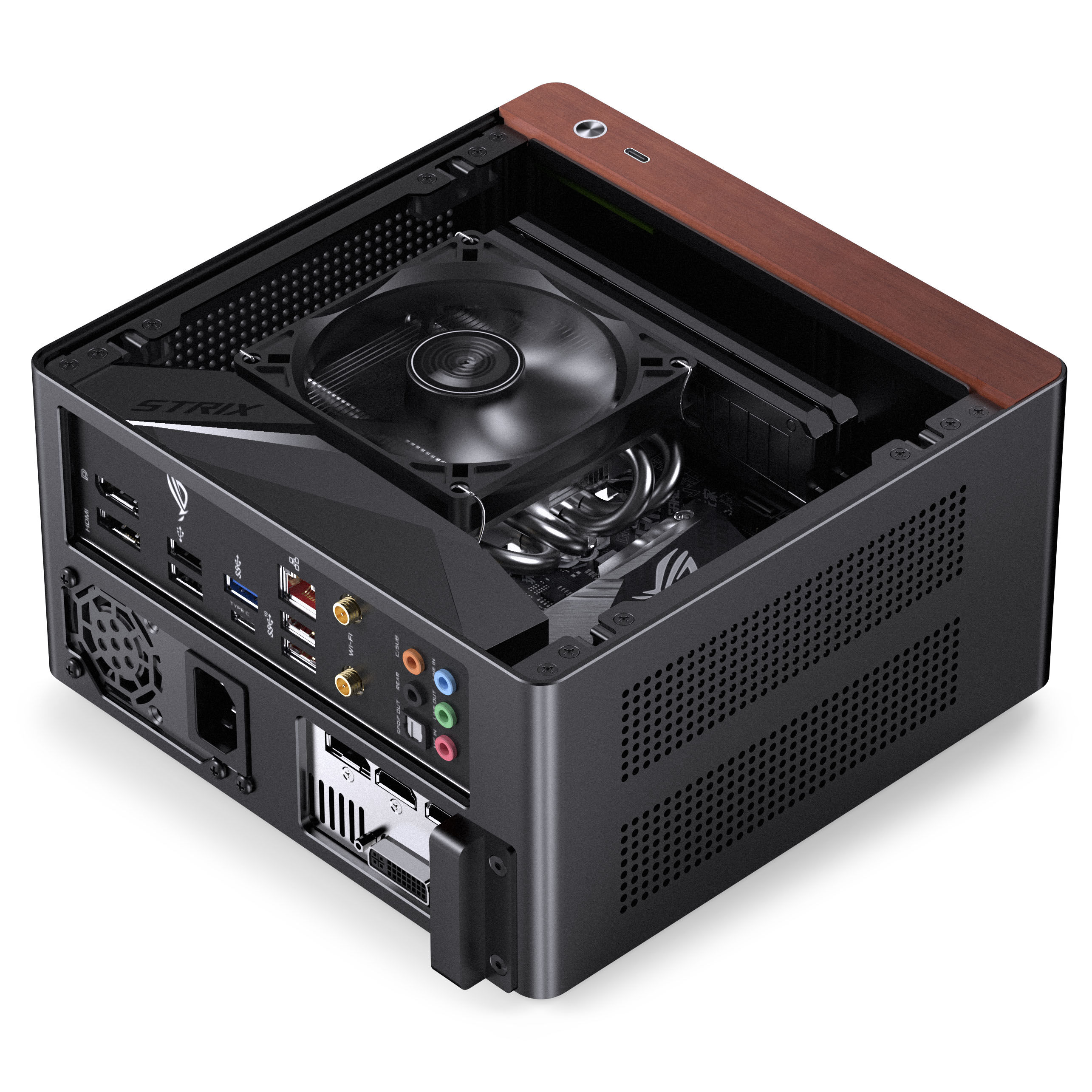 その他 JONSBO NV10 Caixa Mini-ITX Jonsbo NV10 Preto