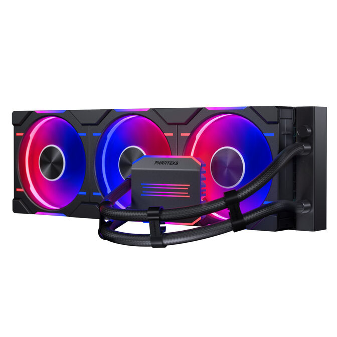 Water Cooler CPU Phanteks Glacier One 360D30 DRGB Preto - 360mm image number 7