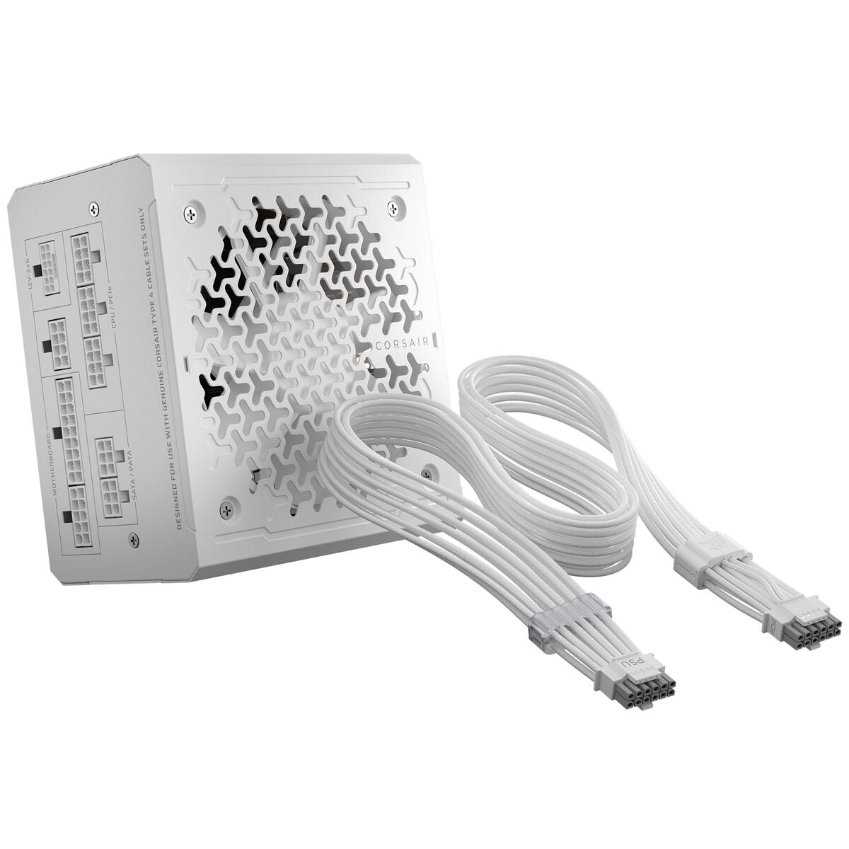 Fonte Modular Corsair RMe Series RM1000e ThermalProtect 1000W 80 Plus Gold ATX3.1 - PCIe 5.1 Branca