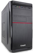 ** B Grade ** Caixa Micro-ATX Tooq C/ Fonte 500W + Leitor de cart&otilde;es + 2x USB 3.0 Preta image number null