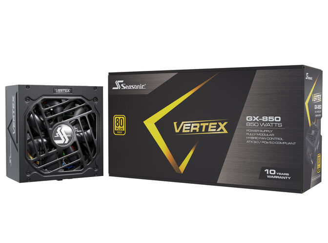 Fonte Modular Seasonic Vertex GX 850W 80+ Gold image number 5