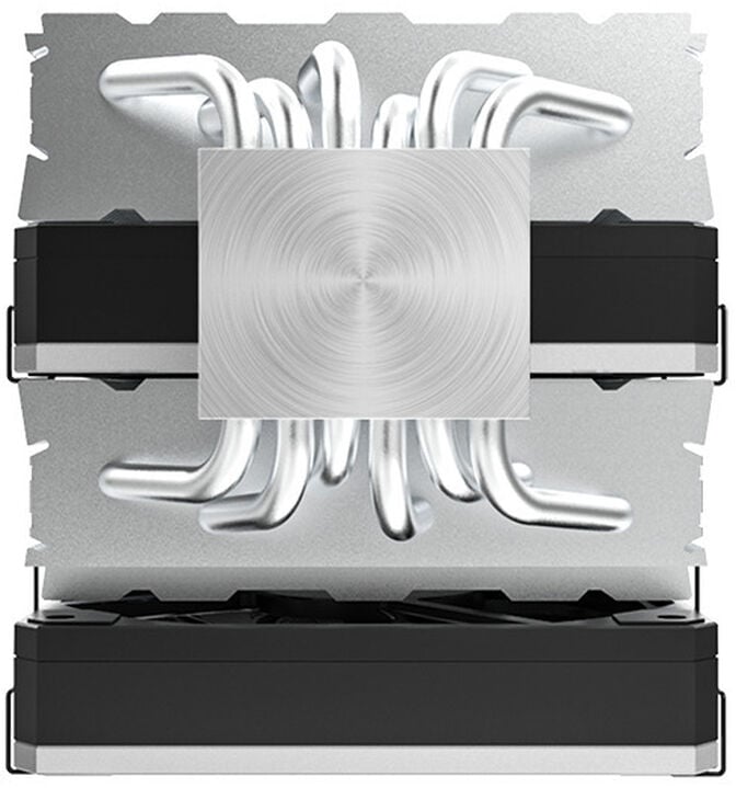 Cooler CPU Montech Metal DT24 Base 2x120mm image number 5