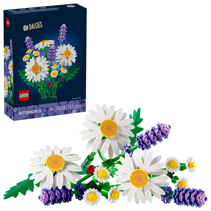 LEGO Botanicals: Margaridas, 133 Pe&ccedil;as (11508) image number 0