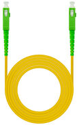 Cabo de Fibra &Oacute;ptica Nanocable SC/APC-SC/APC Monomodo Simplex LSZH 1 M Amarelo image number null