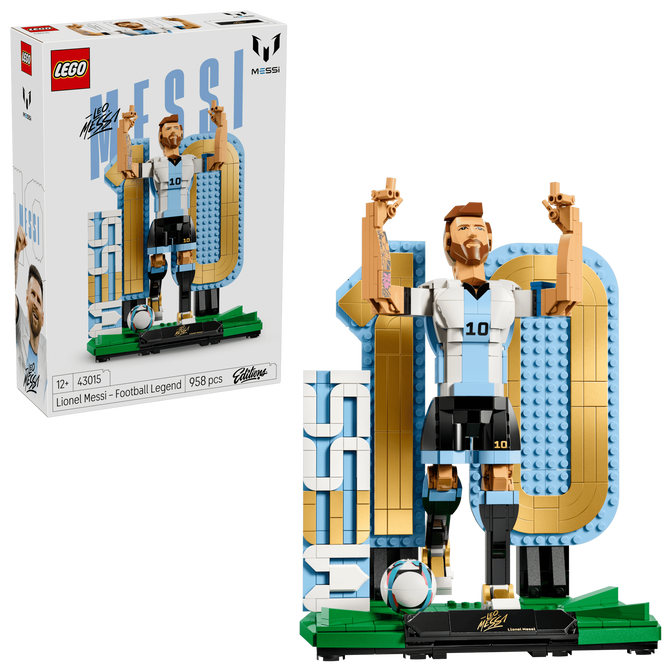 LEGO Editions: Lionel Messi &ndash; Lenda do Futebol, 958 Pe&ccedil;as (43015) image number 0