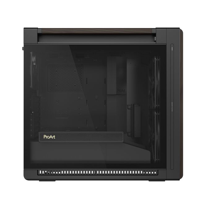 Caixa E-ATX ASUS ProArt PA602 Walnut Wood TG Modern Preta image number 7