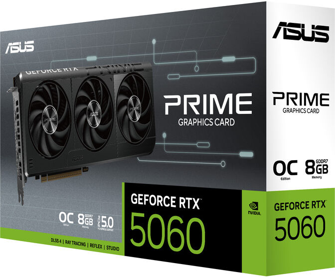 Gr&aacute;fica Asus GeForce&reg; RTX 5060 Prime OC 8GB GDDR7 DLSS4 image number 10