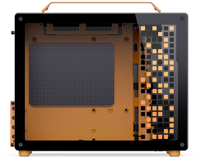 Caixa Micro-ATX Jonsbo Z20 Preto/Laranja image number 2