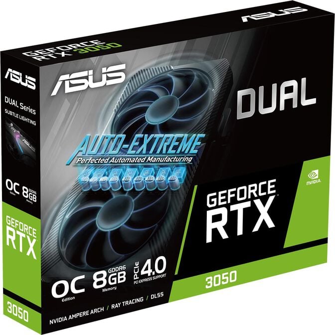Gr&aacute;fica Asus GeForce&reg; RTX 3050 Dual OC V2 8GB GDDR6 image number 11