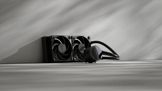 Water Cooler CPU Fractal Design Radius 240 Preto image number 4