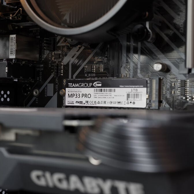 Computador Mach 1  Gamer-PC Ryzen 5 5600 16GB DDR4 1TB RTX 4060 WiFi W11 image number 3