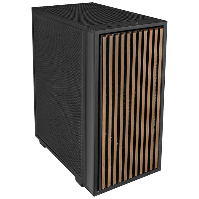 Painel Frontal Lian Li x Dan Cases B4 Vertical AeroDeck Preta image number 1
