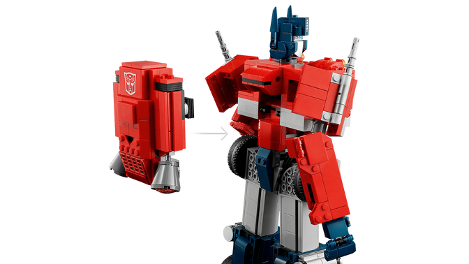LEGO Icons: Optimus Prime, 1508 Pe&ccedil;as (10302) image number 4