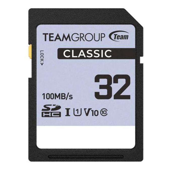 Cart&atilde;o Team Group Classic SDHC UHS-I U1 V10 32GB image number 0