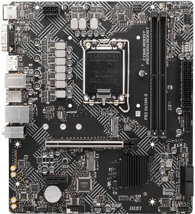Motherboard MSI PRO H610M-G image number 1