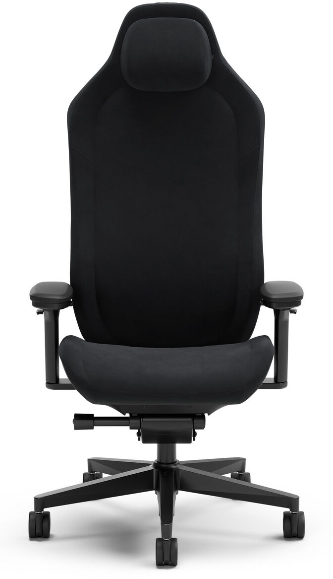 Cadeira Ergon&oacute;mica Fractal Design Refine Alcantara Dark image number 0