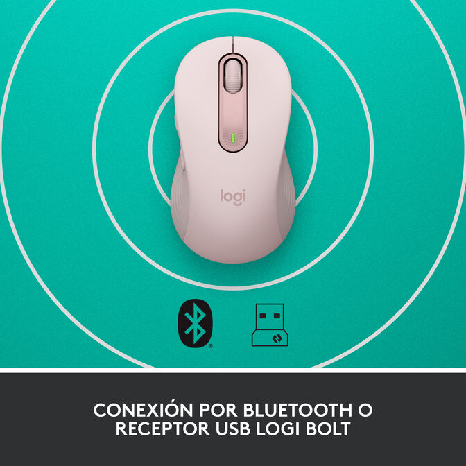 Rato Logitech Signature M650 Wireless Rose image number 10